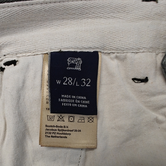 Scotch & Soda Chinos 28W 32L Khaki - Picture 5 of 5